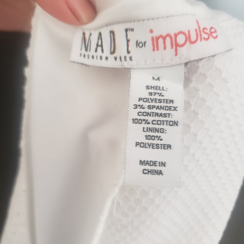 Whithe Mini Dress Small - Picture 7 of 11